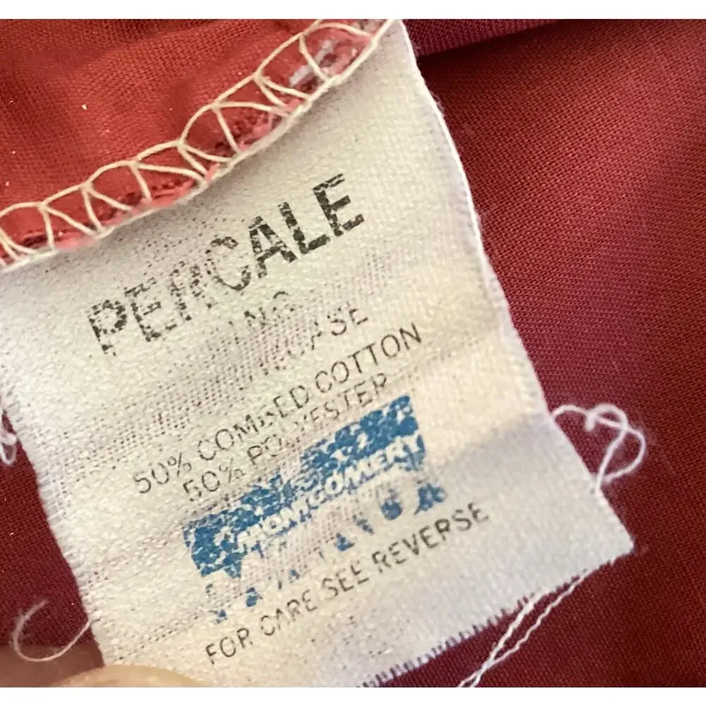 Vintage Montgomery Ward Pillowcases